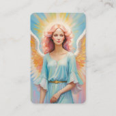 Blank Angel Oracle Message Cards 名刺 (正面)