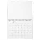 Blank Calendar For 2026 カレンダー (2月 2027)