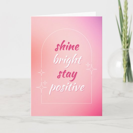 Blank Cards with a meaningful message on the front カード (正面)