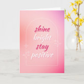 Blank Cards with a meaningful message on the front カード (黄色い花)