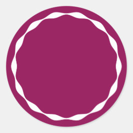 Blank Circle Custom Spice Container Sticker ラウンドシール