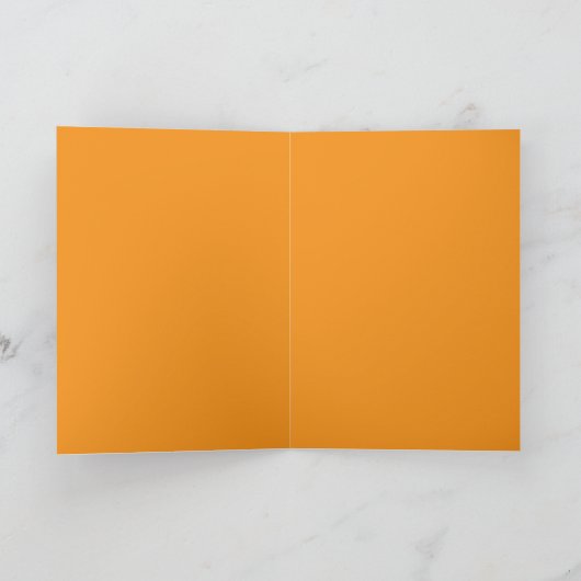 Blank Custom Fall Equinox Folded Greeting Card カード (内部)