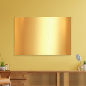 Blank Gold Background for Your Image Photo Logo キャンバスプリント (インサイチュ (リビング))