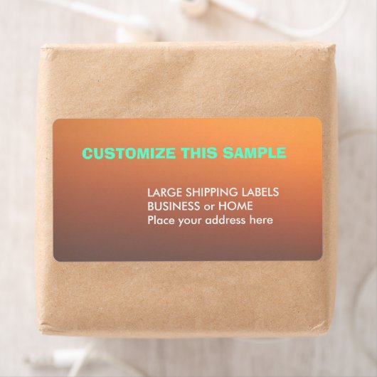 Blank Shipping Label ラベル (インサイチュ)