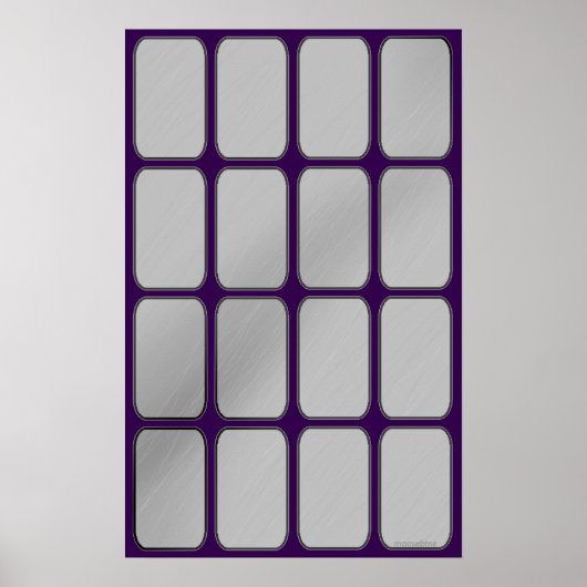 Blank Silver Bars ポスター (正面)