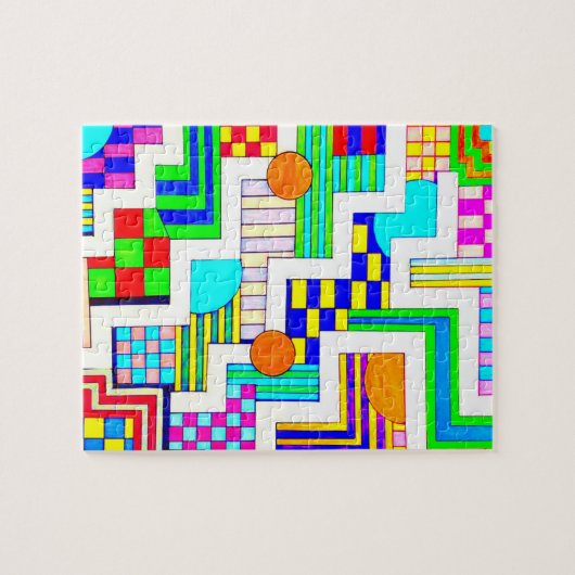 Blank Space with Colors ジグソーパズル (横)