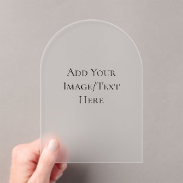 Blank Wedding Templates | Elegant Customizable  アクリル招待状