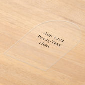 Blank Wedding Templates | Elegant Customizable  アクリル招待状 (レイダウン)