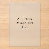 Blank Wedding Templates | Elegant Customizable  アクリル招待状 (正面)