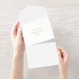 Blank Wedding Templates | Elegant Customizable  オールインワン招待状
