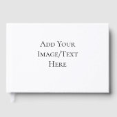 Blank Wedding Templates | Elegant Customizable ゲストブック (正面)