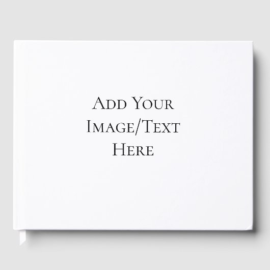 Blank Wedding Templates | Elegant Customizable ゲストブック (正面)