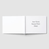 Blank Wedding Templates | Elegant Customizable ゲストブック (全面)