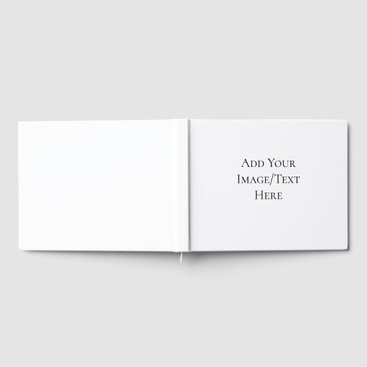 Blank Wedding Templates | Elegant Customizable ゲストブック (全面)