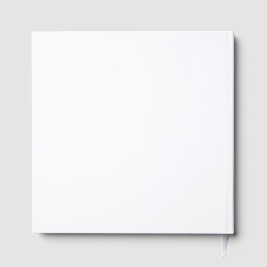 Blank Wedding Templates | Elegant Customizable  ゲストブック (裏面)