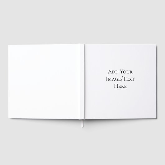 Blank Wedding Templates | Elegant Customizable ゲストブック (全面)