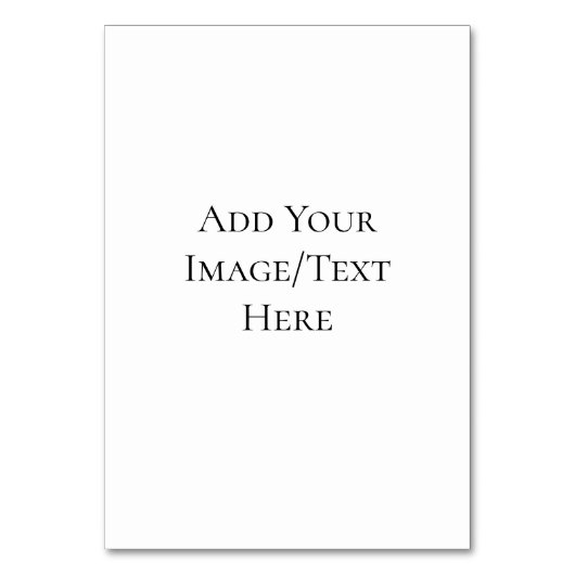 Blank Wedding Templates | Elegant Customizable  テーブルナンバー (正面)