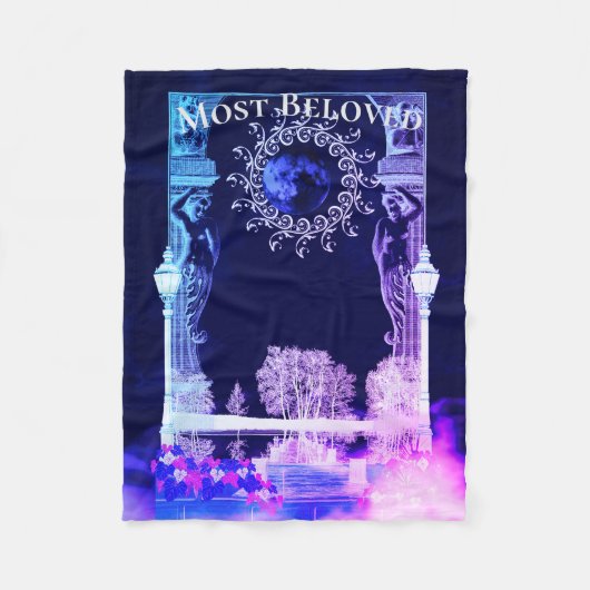 Blanket for your Beloved フリースブランケット (正面)