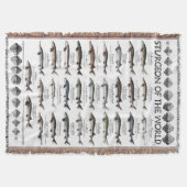 BLANKET -STURGEON OF THE WORLD POSTER -FIRST EVER スローブランケット (正面)