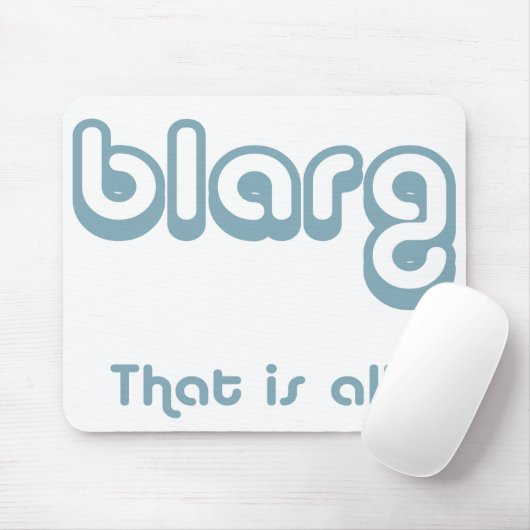 blarg. マウスパッド (マウス)