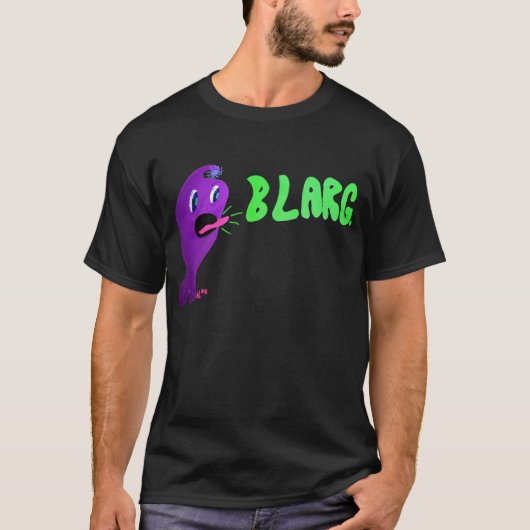 Blarg。 Tシャツ (正面)
