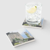 Blarneyの城、Co.のコルク。 アイルランド語/アイルランドのコースター ストーンコースター (横)