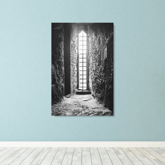 Blarney Defensive Window キャンバスプリント (インサイチュ (ウッドフロア))