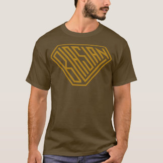 Blasian SuperPowered Shield金ゴールド Tシャツ