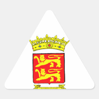 BLASON NORMANDIE 三角形シール