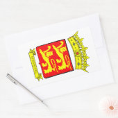 BLASON NORMANDIE 長方形シール (封筒)