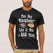 Blasphemy Basic Bella Canvas Tシャツ (正面)