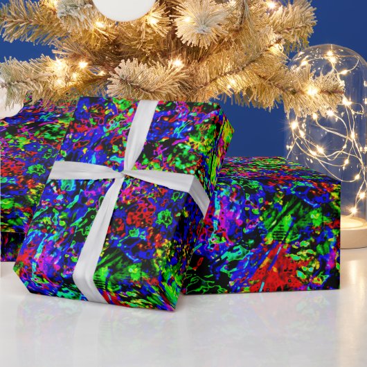Blast abstract Wrapping Paper,Bright blast  ラッピングペーパー (クリスマス)
