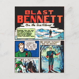 Blast Bennett On the Ice Planet,ページ7 ポストカード