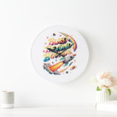 BLAST BEYOND Bounds Clock  ラージ壁時計 (ホーム)