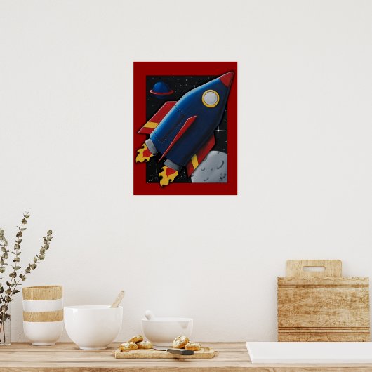 BLAST OFF! ポスター (キッチン)