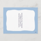 Blast Off | Postcard Size Valentine's Day Card シーズンポストカード (裏面)