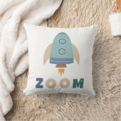 Blast Off Zoom First Trip のまわりに the Sun クッション (ブランケット)