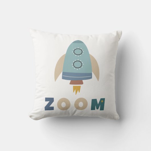 Blast Off Zoom First Trip のまわりに the Sun クッション (正面)