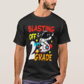 Blasting Off 2nd Grade I'm Ready To Crush Second G Tシャツ (正面)