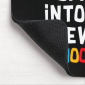 Blasting Off Into A New School Year First Day Teac マウスパッド (コーナー)