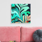 Blätter キャンバスプリント (インサイチュ (リビング))