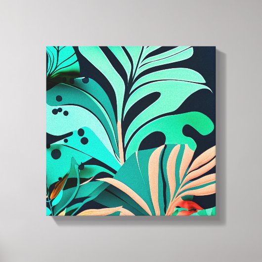 Blätter キャンバスプリント (正面)