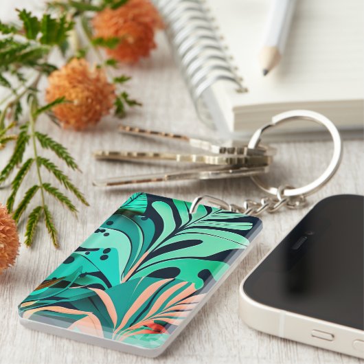 Blätter キーホルダー (正面右)