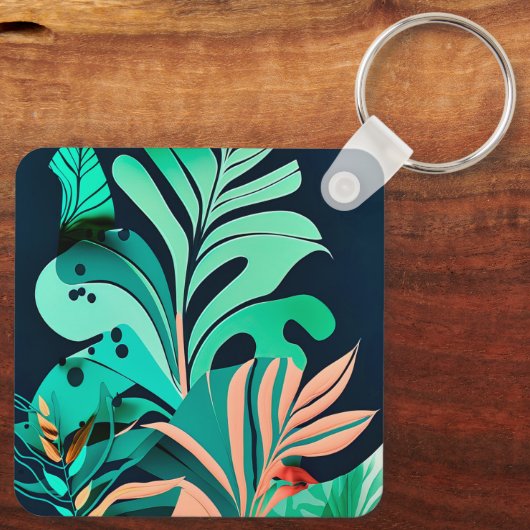 Blätter キーホルダー (裏面)