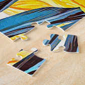 Blatter in Farben ジグソーパズル (側面)