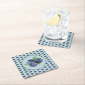 Blaubeeren  スクエアペーパーコースター (インサイチュ)