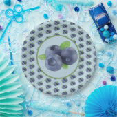 Blaubeeren Pappteller ペーパープレート (パーティー)