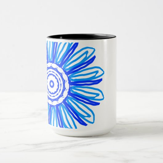 blaue Blume マグカップ (中央)