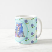 Blaue Eule コーヒーマグカップ (正面右)