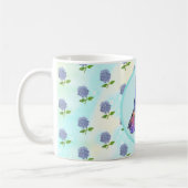 Blaue Eule コーヒーマグカップ (左)